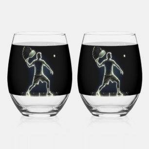 Verre À Vin Sans Pied Neon Pickleball