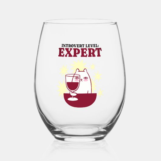 Verre À Vin Sans Pied Niveau d'introduction : Expert (Recto)