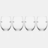 Verre À Vin Sans Pied Nom du logo de l'entreprise Entreprise Promotion E (Droite)