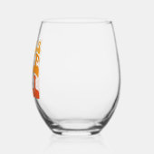 Verre À Vin Sans Pied On A L'Impression D'Une Chute (Gauche)