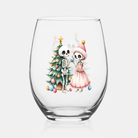 Verre À Vin Sans Pied Os, baubles, et un peu de magie (Verso)