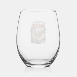 Verre À Vin Sans Pied Ours Papa drôle de corps de camping Figure de père