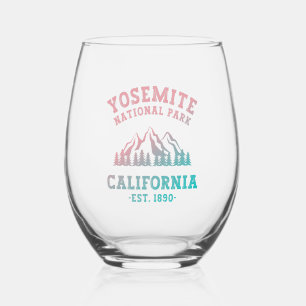Verre À Vin Sans Pied Parc national de Yosemite Californie Randonnée Gra