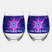 Verre À Vin Sans Pied Pari magen fractal (Recto)