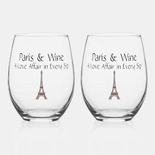 Verre À Vin Sans Pied Paris et Vivre un amour dans chaque Sip