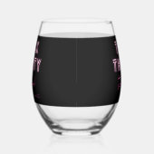 Verre À Vin Sans Pied Parlez TRENTE À Moi 30e fête d'anniversaire (Droite)