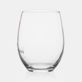 Verre À Vin Sans Pied Parties scintillant or rose (Gauche)