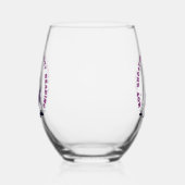 Verre À Vin Sans Pied Pas De Vous Accueillir, Juste De Lire (Gauche)