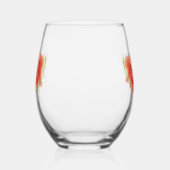 Verre À Vin Sans Pied Pastèque (Droite)