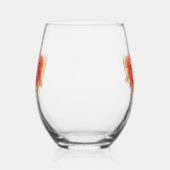 Verre À Vin Sans Pied Pastèque (Gauche)