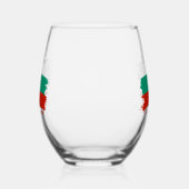 Verre À Vin Sans Pied pavillon de la Bulgarie (Gauche)