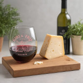 Verre À Vin Sans Pied Peach Martini Social Club Girl Trip