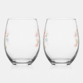Verre À Vin Sans Pied Perfect Pastel Florals (Gauche)