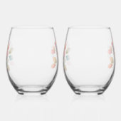 Verre À Vin Sans Pied Perfect Pastel Florals (Droite)