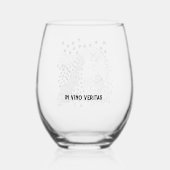 Verre À Vin Sans Pied Personnalisé (Verso)