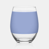 Verre À Vin Sans Pied Pervenche (Verso)