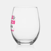 Verre À Vin Sans Pied Pétales et Fête des mariées de poursuites personna (Gauche)