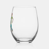 Verre À Vin Sans Pied Pétanque (Gauche)