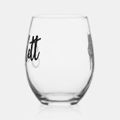 Verre À Vin Sans Pied Petites filles personnalisées Trip Disco Miroir Bo (Droite)