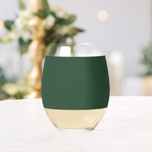 Verre À Vin Sans Pied Pine Green (Insitu (Mariage))