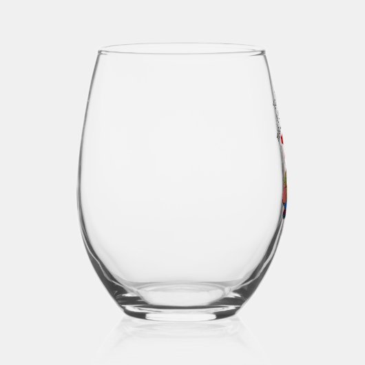 Verre À Vin Sans Pied Pirate Père Noël Vins Multiculés Noël (Droite)