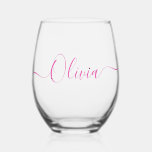 Verre À Vin Sans Pied PixDezines do-it-yourself couleur Paruline à vin p<br><div class="desc">PixDezines cadeau de femme de ménage,  do-it-yourself couleur Couleur Tumbler Vin Personnalisé. Le deuxième calque est une ombre portée qui peut être supprimée,  si vous le souhaitez. Copyright © 2024 PixDezines™. Tous droits réservés.</div>