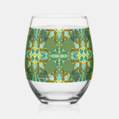 Verre À Vin Sans Pied Plaisir ananas en bord de mer (Droite)