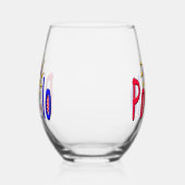 Verre À Vin Sans Pied Pomalo - Détente croate avec soleil et arc-en-ciel (Droite)