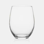 Verre À Vin Sans Pied Poule de Pâques (Gauche)