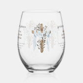 Verre À Vin Sans Pied Prêtre nouvellement ordonné Pasteur Deacon Ministr (Gauche)