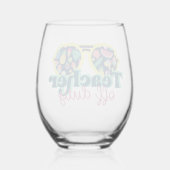 Verre À Vin Sans Pied Professeur hors service (Verso)