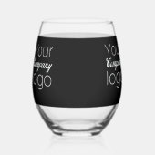 Verre À Vin Sans Pied Promotions professionnelles personnalisées Ajouter (Recto)