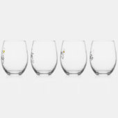 Verre À Vin Sans Pied Puns à vin amusant (Gauche)