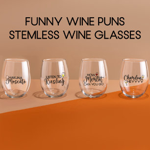 Verre À Vin Sans Pied Puns à vin amusant