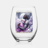 Verre À Vin Sans Pied Quaraun & BoomFuzzy - Embrasser (Verso)