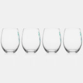 Verre À Vin Sans Pied RAINEY GRAY + CO [logo 6] (Droite)