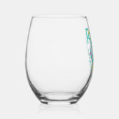 Verre À Vin Sans Pied RAINEY GRAY + CO [logo 6] (Droite)