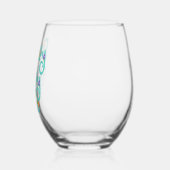 Verre À Vin Sans Pied RAINEY GRAY + CO [logo 6] (Gauche)