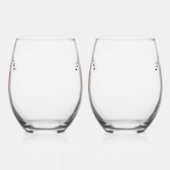 Verre À Vin Sans Pied Red Hot Pepper Diva (Gauche)