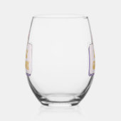 Verre À Vin Sans Pied Restez Groovy (Droite)