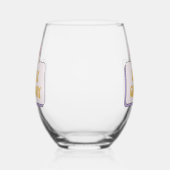 Verre À Vin Sans Pied Restez Groovy (Gauche)