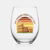 Rome Italie Famille Voyage Colisée Coucher de sole
