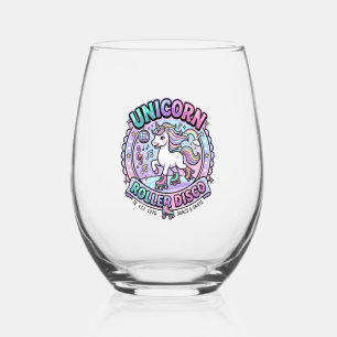 Verre À Vin Sans Pied Roulis de licorne de disco POD Prêt Marketplace Ar