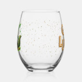 Verre À Vin Sans Pied Saint Patrick's Day Lucky Hedgehogs (Gauche)