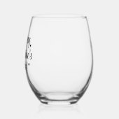 Verre À Vin Sans Pied Saint-Valentin (Gauche)