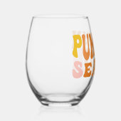 Verre À Vin Sans Pied Saison citrouille (Droite)