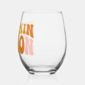 Verre À Vin Sans Pied Saison citrouille (Gauche)