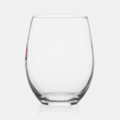 Verre À Vin Sans Pied Sensibilisation au cancer du sein Le mois d'octobr (Gauche)