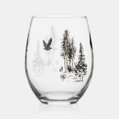 Verre À Vin Sans Pied Setter anglais (Droite)