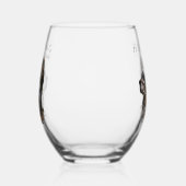 Verre À Vin Sans Pied Setter anglais, Chasse (Droite)